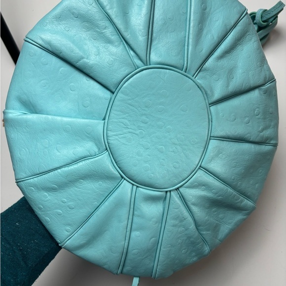 Sharif leather puff‎ balloon crossbody bag with pouch rare - Picture 6 of 7